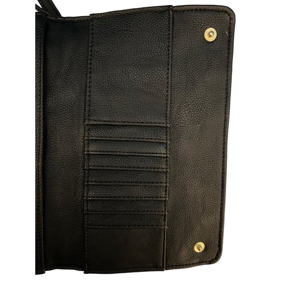 Betsy Johnson crossbody Love Black/White bag - Picture 4 of 13